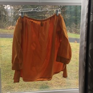 Off the shoulder blouse